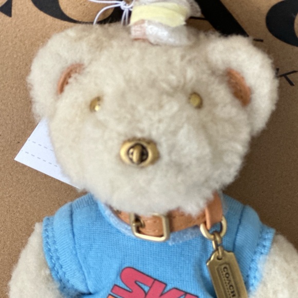 Coach Ski Bear Bag Charm NWT - Picture 6 of 6